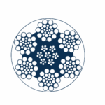 CABLE ALMA ACERO ALQUITRANADO 6X26