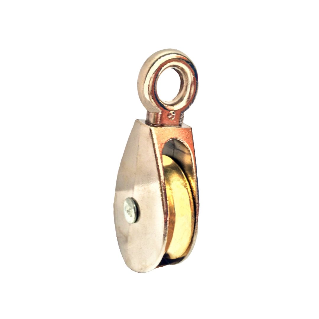 PSF.jpg POLEA SENCILLA GALVANIZADA CON CABEZA FIJA - Imagen 1