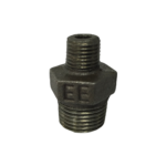 TAPON DOBLE MACHO ACERO NEGRO 1/2" - 1/4"