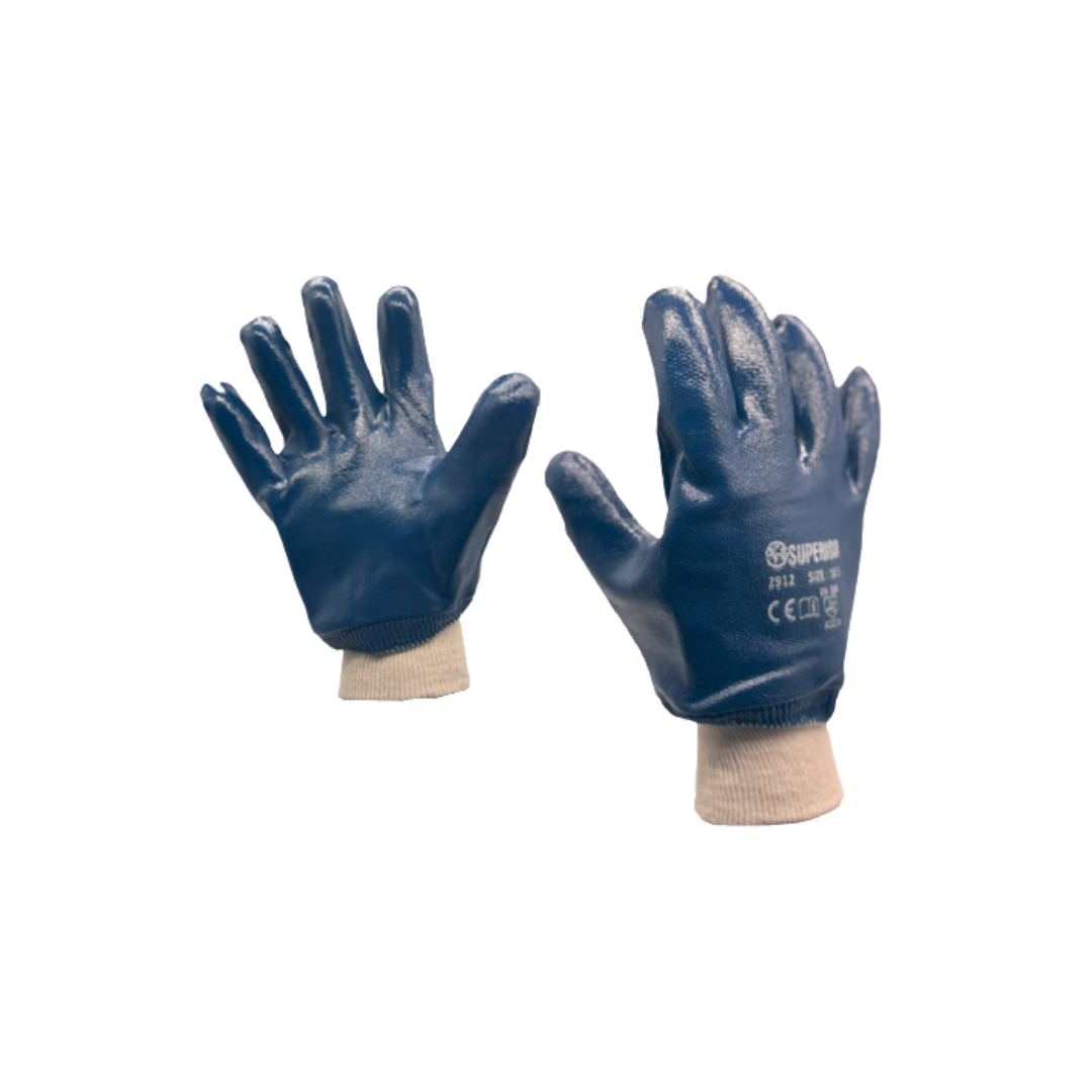 GSNAZT105-1.png GUANTE SUPERIOR CON NITRILO TOTAL AZUL 10.5" (PAR) - Imagen 1