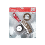 JUEGO GRATA LISA Y CEPILLO M.PLASTICO 3 PIEZAS KANGAROO