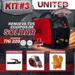 KIT SOLDADOR EXPERTO TIG UNITED