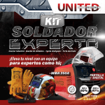 KIT SOLDADOR EXPERTO MMA UNITED