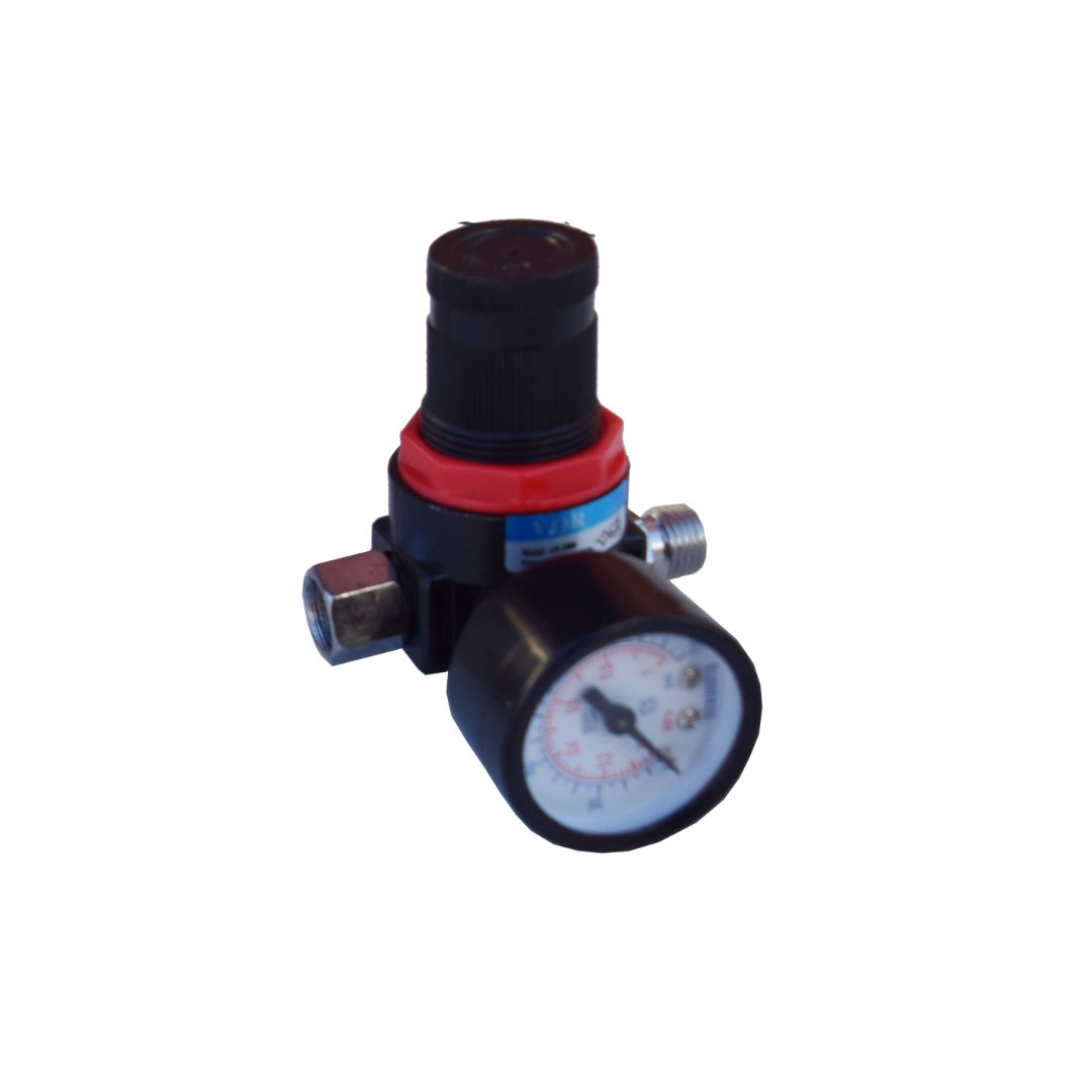 SUPAR800-1.jpg REGULADOR PARA AIRE 1/4" CON MANOMETRO SUPERIOR - Imagen 1