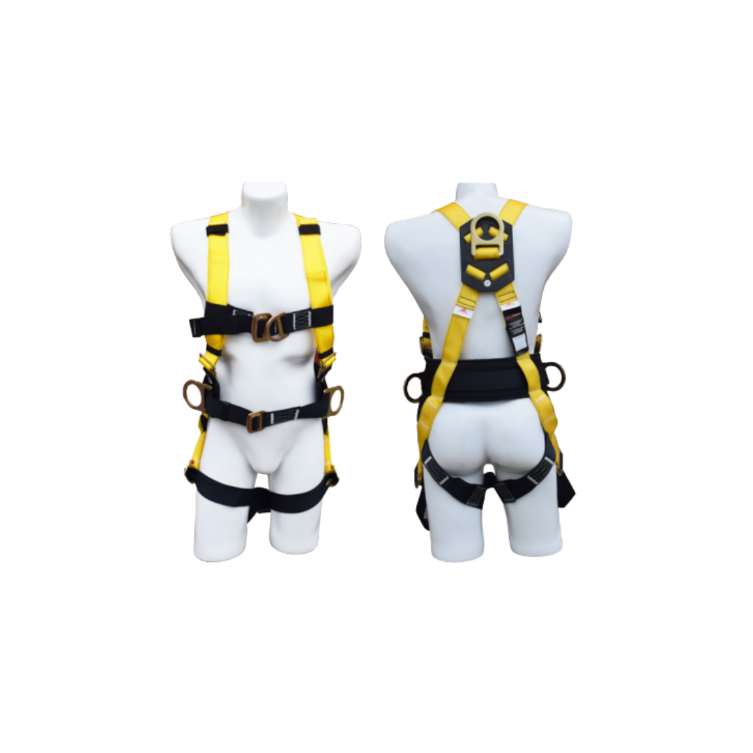 UTA4HL-1-1.png ARNES MULTIPROPOSITO 4 ARGOLLAS TIPO H APOYO LUMBAR UNITED ANSI/ASSE Z359.11 CE EN 361 - Imagen 1